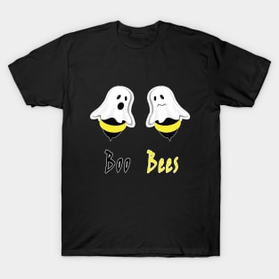 Boo Bees Funny Couple with Costume's Halloween party T-Shirt